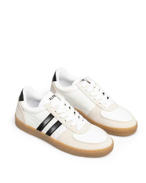 Tenis Blanco Básicos Dos Franjas 7752